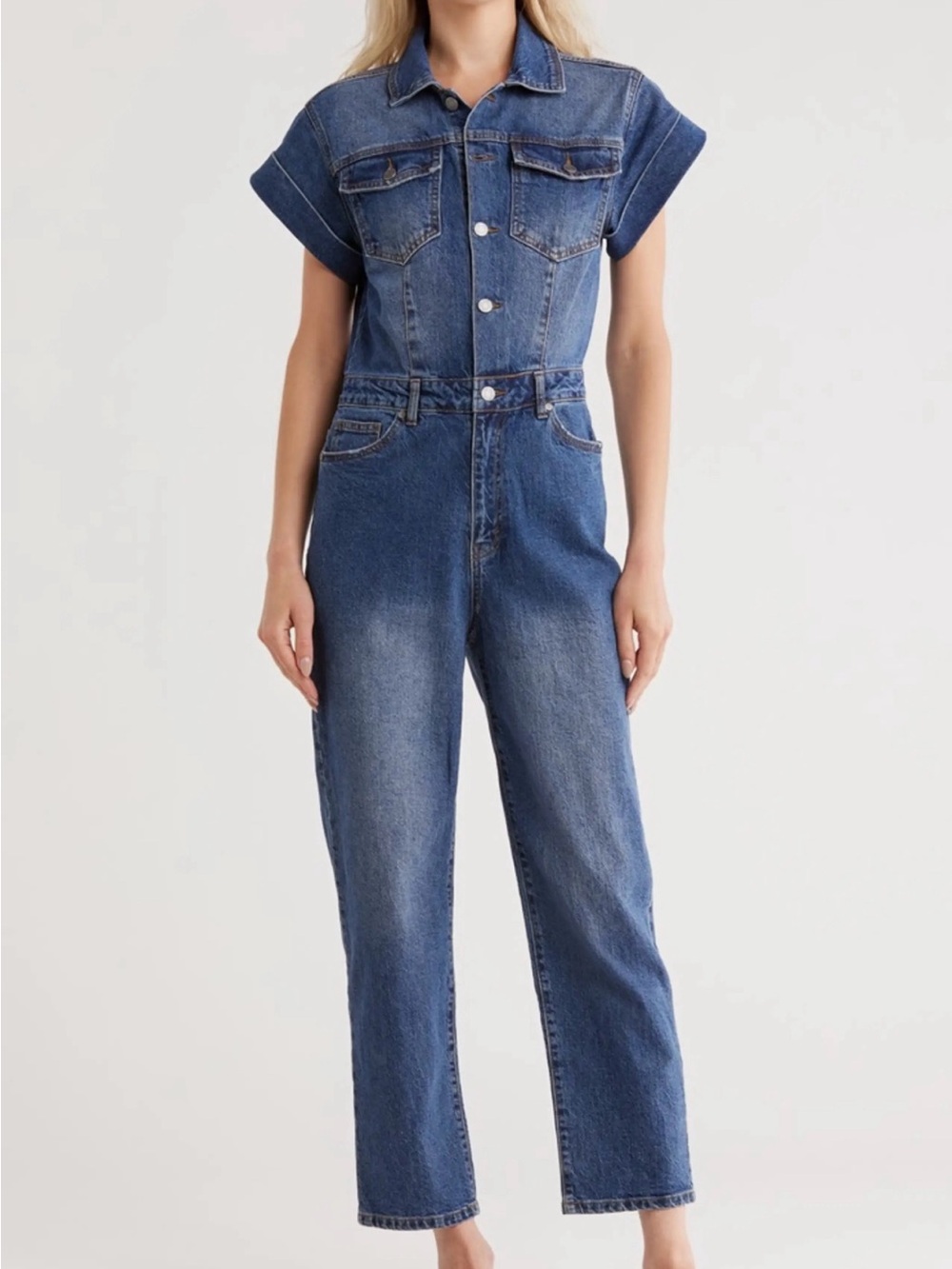 Habitual Denim Jumpsuit Size 4/27